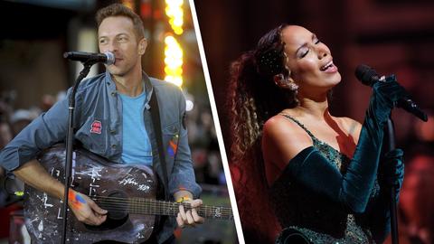 Coldplay und Leona Lewis