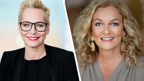 Bärbel Schäfer und Bettina Tietjen