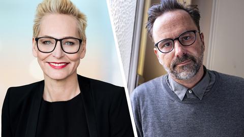 Bärbel Schäfer und Kurt Krömer
