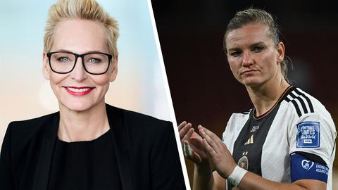 Alexandra Popp zu Gast bei Bärbel Schäfer