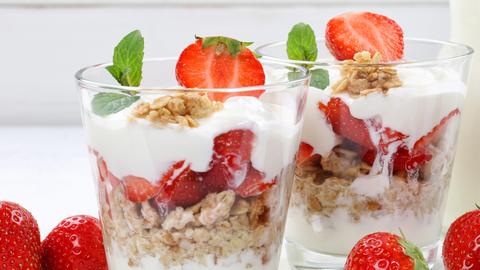 Erdbeer-Joghurt-Overnight-Oats