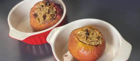 Tanjas Schlonz der Woche: Bratapfel Overnight Oats