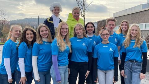 Das Tanzteam "Spaced-out Goethe"
