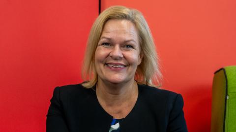 Nancy Faeser im hr3 Vorstellungsgespräch